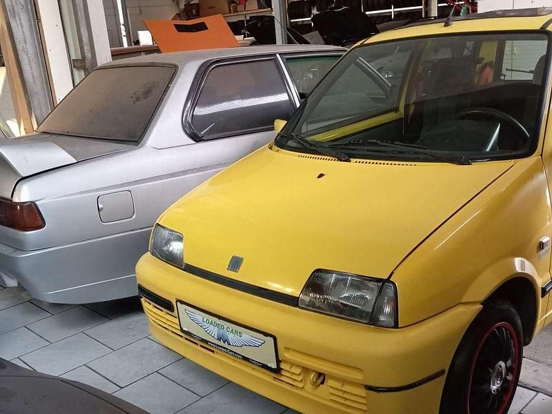 Gelb Gebraucht 1995 Fiat Cinquecento Kleinwagen | 2.885 € - Bild 1/4