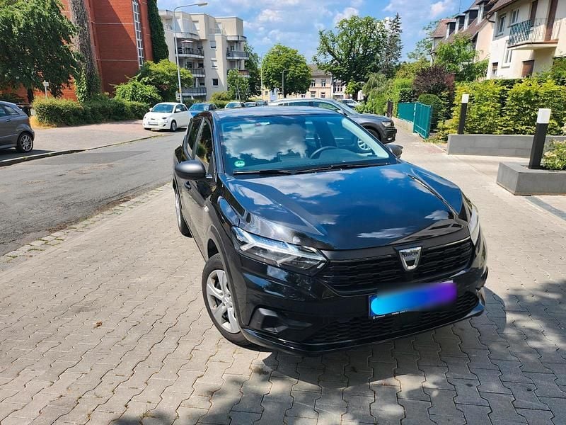 Schwarz Gebraucht 2022 Dacia Sandero Kleinwagen | 12.900 € (Guter Preis) - Bild 1/4