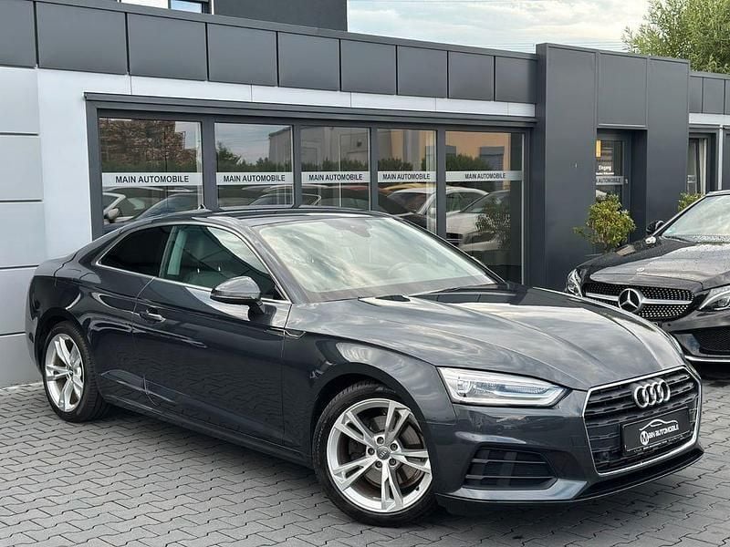 Grau Gebraucht 2017 Audi A5 Basis Coupé | 24.890 € (Guter Preis) - Bild 1/4
