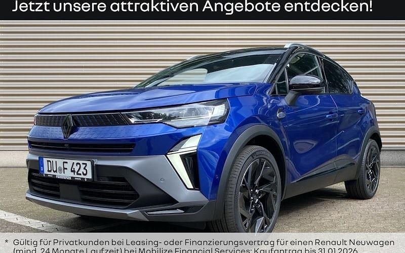 Ironblau metallic dach in bla Gebraucht 2024 Renault Captur Esprit Alpine SUV | 31.490 € (Teuer) - Bild 1/4