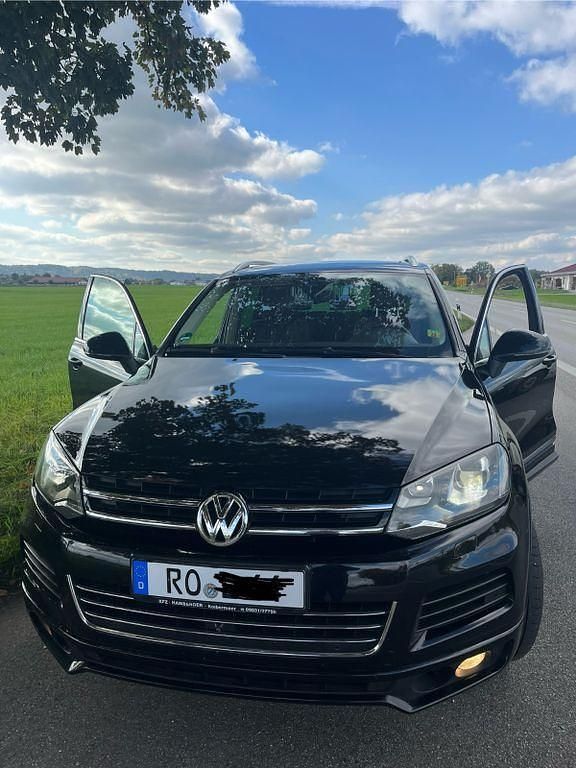 Schwarz Gebraucht 2014 VW Touareg Exclusive SUV | 14.800 € (Fairer Preis) - Bild 1/4