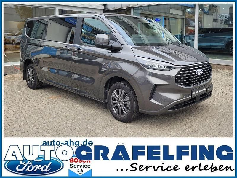 Grau Gebraucht 2025 Ford Tourneo Custom Titanium Van | 43.690 € (Teuer) - Bild 1/4