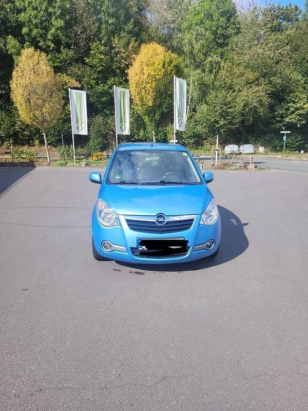 Blau Gebraucht 2008 Opel Agila Kleinwagen | 2.800 € (Fairer Preis) - Bild 1/4
