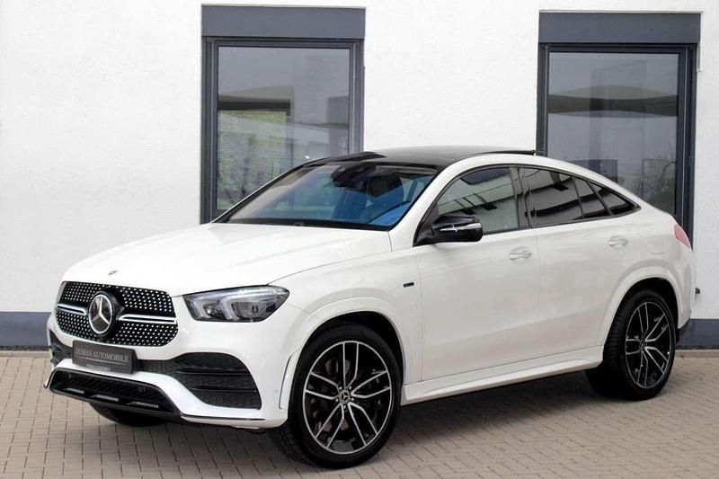 Diamantweiss bright metallic Gebraucht 2021 Mercedes GLE350e AMG Coupé | 68.900 € (Fairer Preis) - Bild 1/4