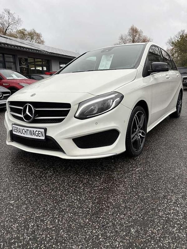 Gebraucht Mercedes B200 136 PS (100 kW) 2018 Calcitweiss  unilack Van / Kleinbus