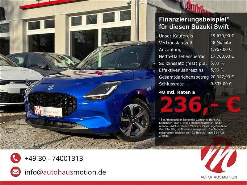 Blau Gebraucht 2025 Suzuki Swift Comfort+ Limousine | 19.670 € (Etwas zu teuer) - Bild 1/4