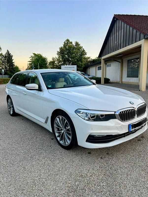 Weiß Gebraucht 2018 BMW 530 Kombi | 24.000 € (Superpreis) - Bild 1/4