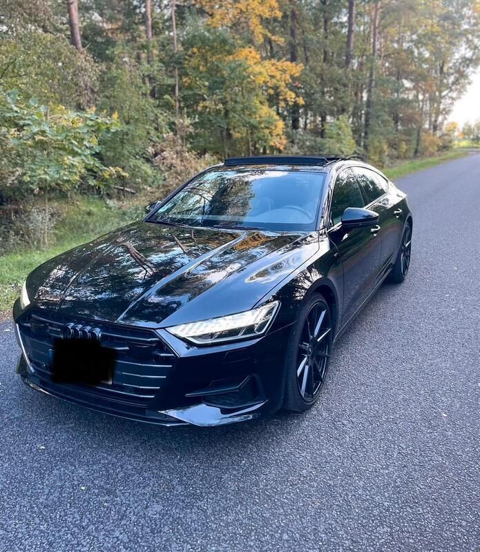 Schwarz Gebraucht 2021 Audi A7 Sportback S-Line Kleinwagen | 45.000 € (Guter Preis) - Bild 1/4