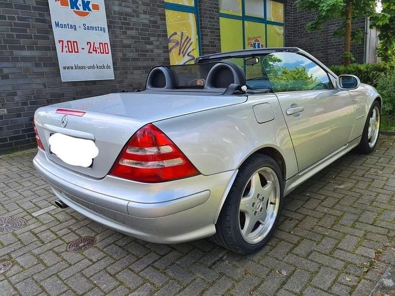 Silber Gebraucht 2000 Mercedes SLK320 Edition Cabrio | 4.800 € (Superpreis) - Bild 1/4