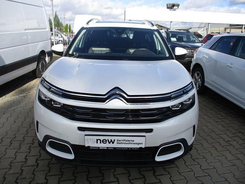 Weiß metallic Gebraucht 2019 Citroën C5 Aircross PureTech SUV | 18.950 € (Fairer Preis) - Bild 1/4