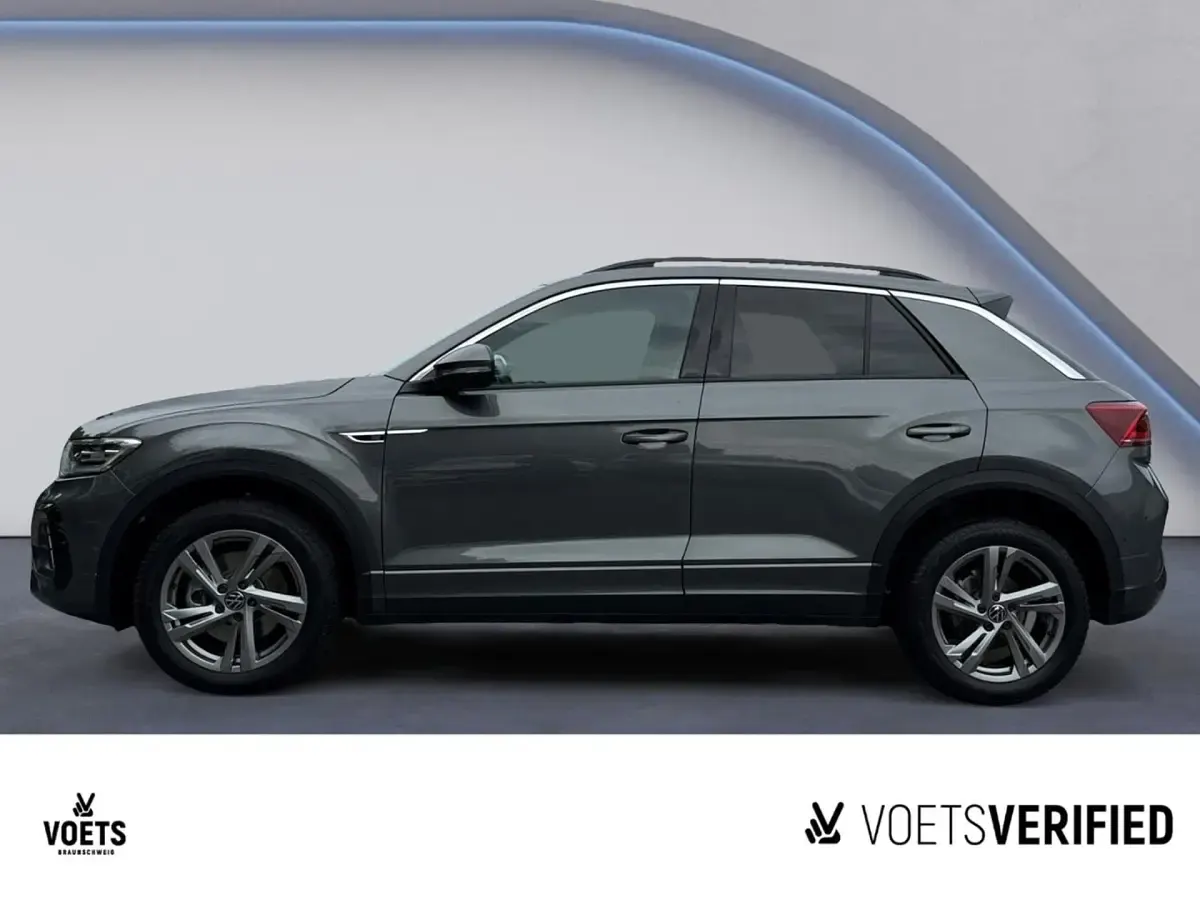 Gebraucht VW T-Roc R-line 150 PS (110 kW) 2025 Grau SUV