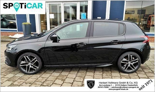 Gebraucht Peugeot 308 131 PS (96 kW) 2019 Schwarz Limousine