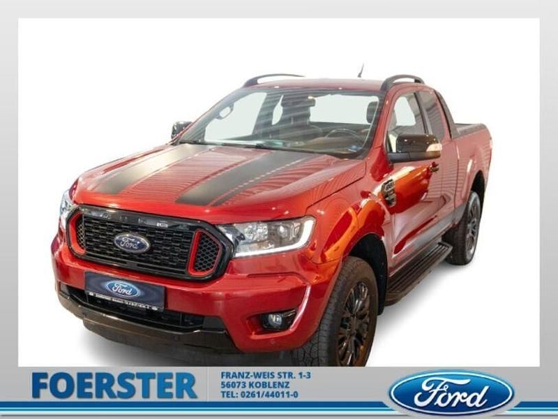 Rot Gebraucht 2022 Ford Ranger Abholung | 35.880 € (Fairer Preis) - Bild 1/4