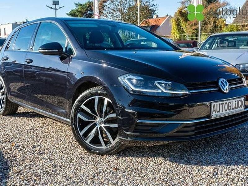 Schwarz Gebraucht 2018 VW Golf VII R-line Limousine | 17.990 € (Guter Preis) - Bild 1/4