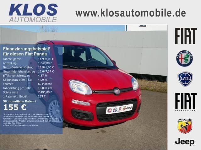 Passione rot Neu 2025 Fiat Panda Kleinwagen | 14.990 € (Fairer Preis) - Bild 1/4