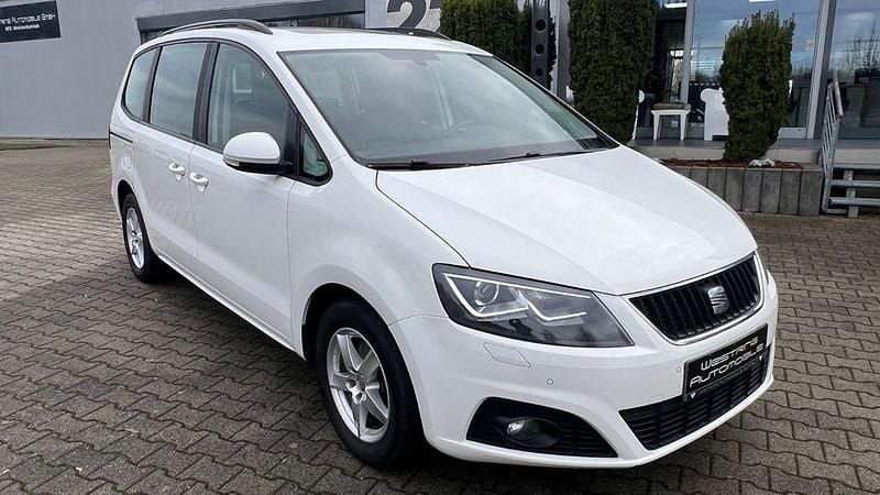 Gebraucht Seat Alhambra Style 177 PS (130 kW) 2013 Weiß Van / Kleinbus