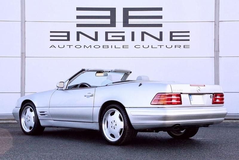 Gebraucht Mercedes SL500 306 PS (225 kW) 2000 Silber Cabrio