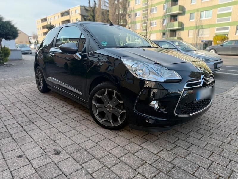 Schwarz Gebraucht 2014 Citroën DS3 Cabriolet Cabrio | 6.999 € (Fairer Preis) - Bild 1/4