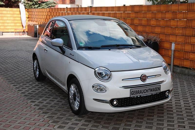 Weiß Gebraucht 2021 Fiat 500C Dolcevita Cabrio | 10.600 € (Guter Preis) - Bild 1/4