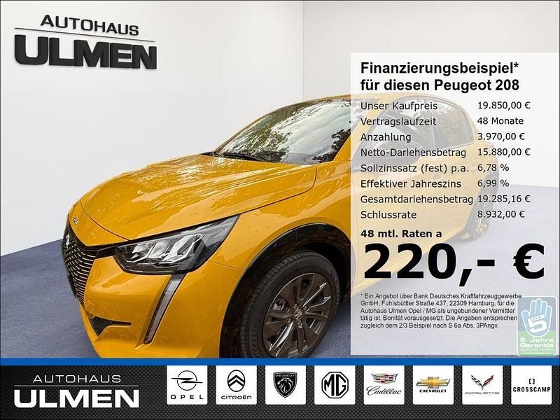 Gelb Gebraucht 2023 Peugeot 208 Allure Kleinwagen | 19.850 € - Bild 1/4