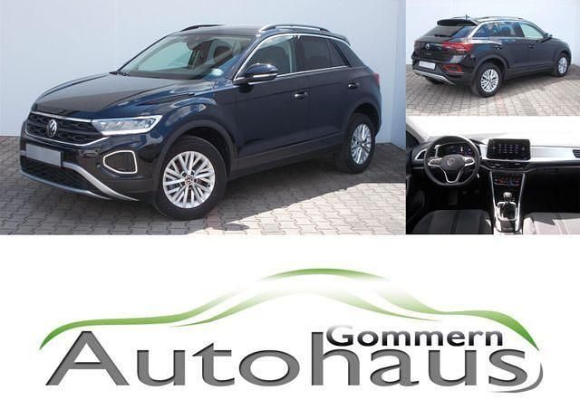 Schwarz Gebraucht 2024 VW T-Roc Life SUV | 20.950 € (Superpreis) - Bild 1/4