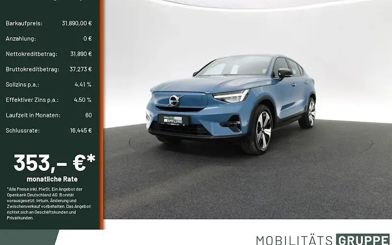 Gebraucht Volvo C40 Ultimate 300 kW (408 PS) 2022 Blau SUV