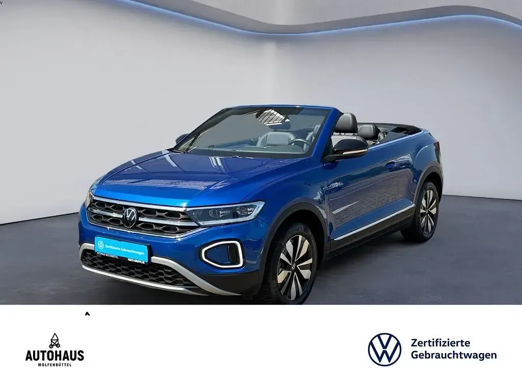 Gebraucht VW T-Roc Cabriolet Goal 116 PS (85 kW) 2025 Blau Cabrio