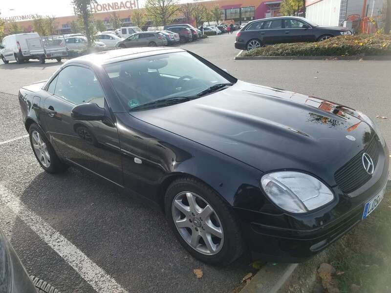 Schwarz Gebraucht 2000 Mercedes SLK200 Cabrio | 7.900 € (Fairer Preis) - Bild 1/4