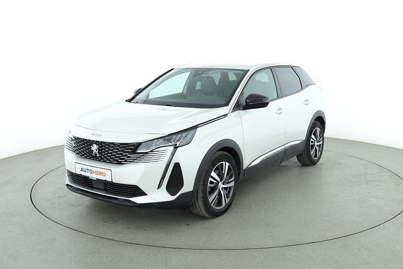 Weiß Gebraucht 2022 Peugeot 3008 Allure SUV | 23.860 € (Guter Preis) - Bild 1/3