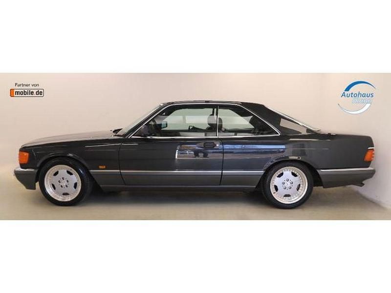 Gebraucht Mercedes 500 AMG 252 PS (185 kW) 1990 Blauschwarz (metallic) Coupé
