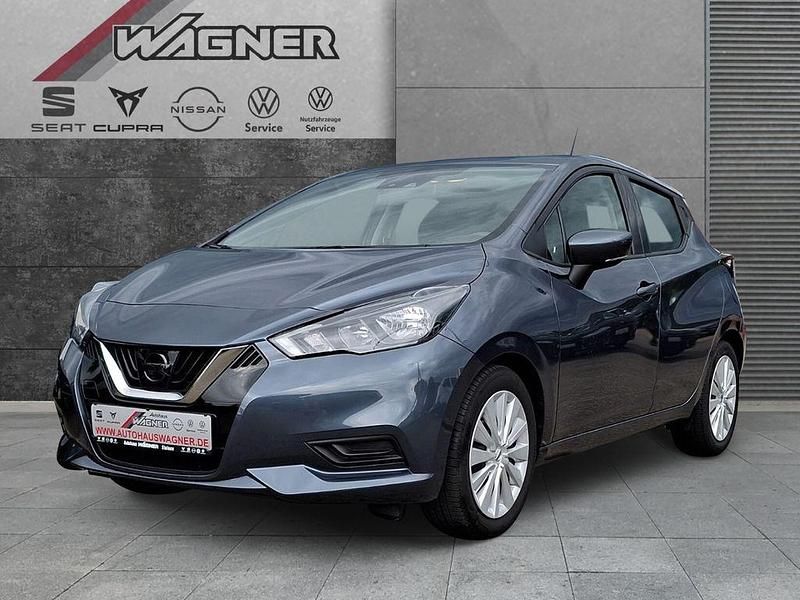 Grau Gebraucht 2022 Nissan Micra Acenta Kleinwagen | 14.290 € (Fairer Preis) - Bild 1/4