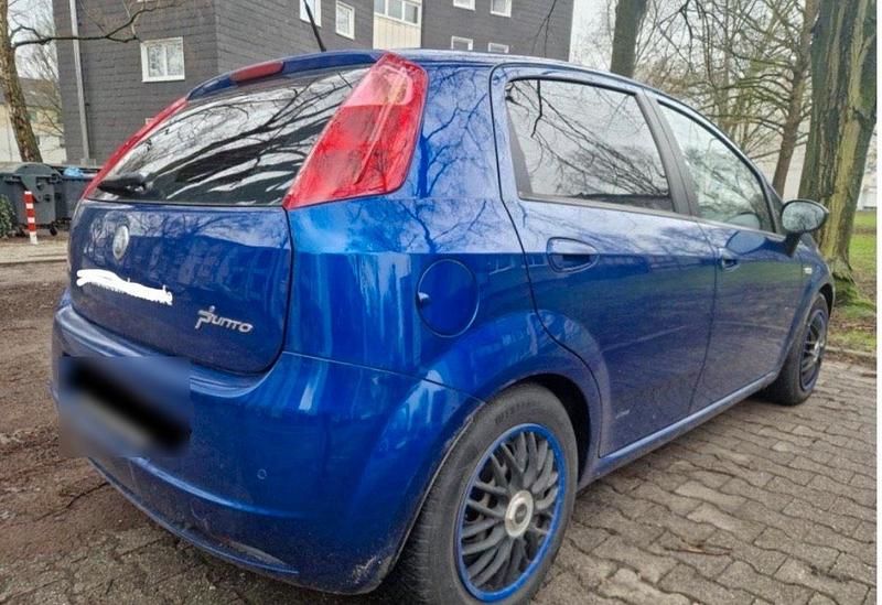 Gebraucht Fiat Punto 2007 Blau Kleinwagen