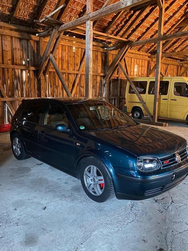 Grün Gebraucht 2001 VW Golf IV GTI Limousine | 1.295 € (Guter Preis) - Bild 1/4