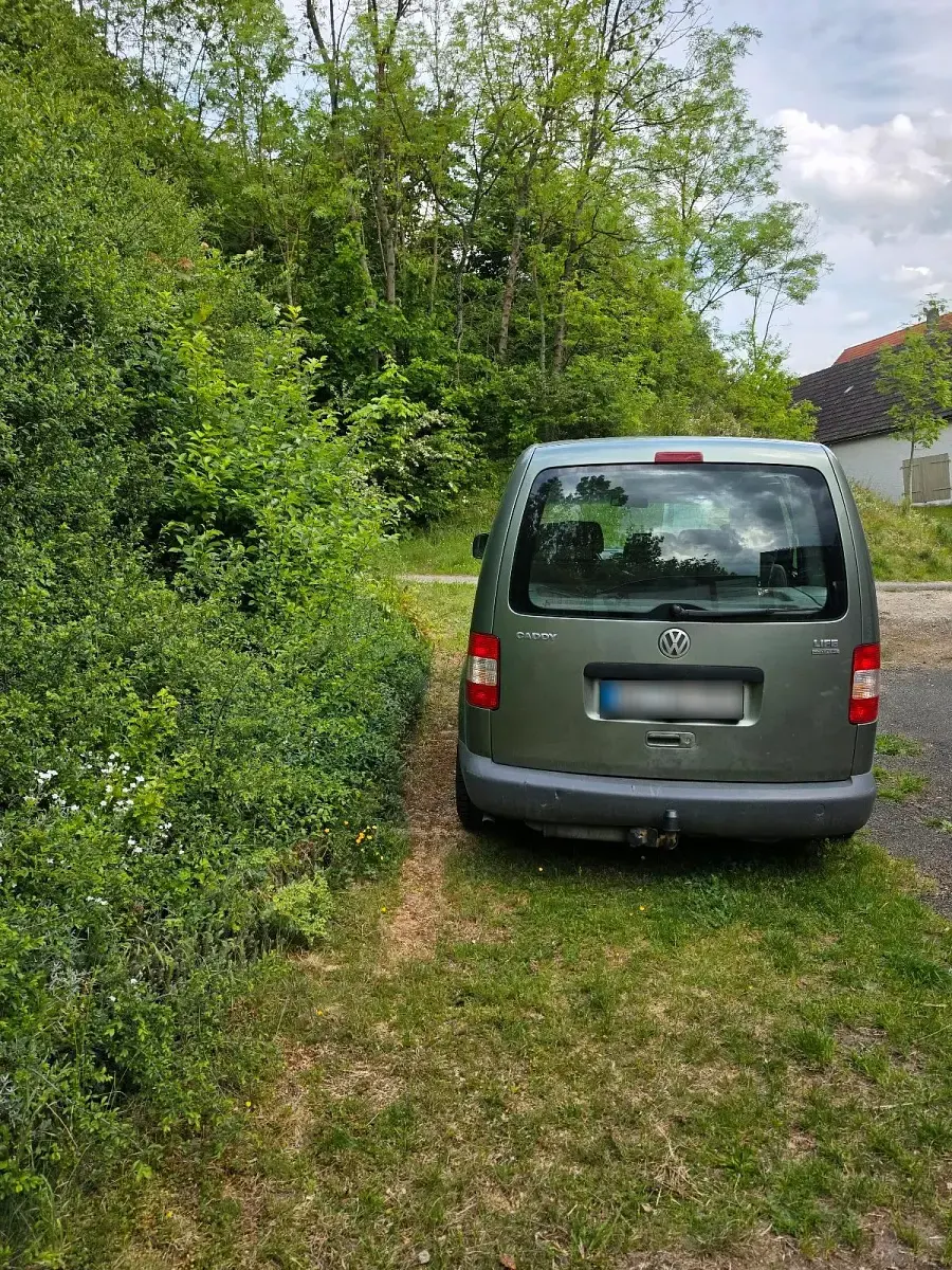 Używany VW Caddy 109 KM (80 kW) 2006 Zielony Minivan