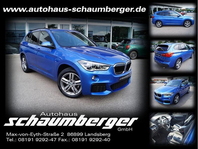 Estorilblau Gebraucht 2018 BMW X1 M Sport SUV | 24.800 € (Teuer) - Bild 1/4