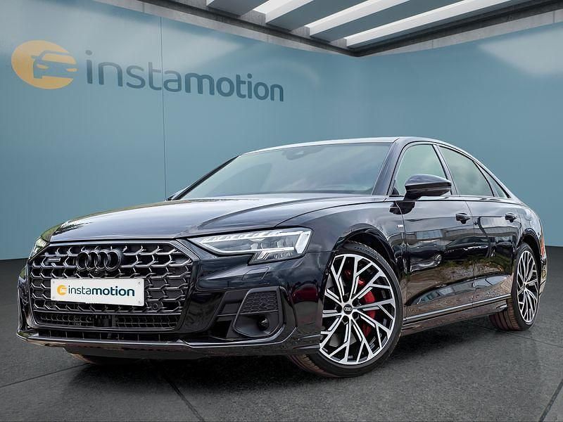 Schwarz Neu 2025 Audi A8 S-Line Limousine | 103.499 € - Bild 1/4