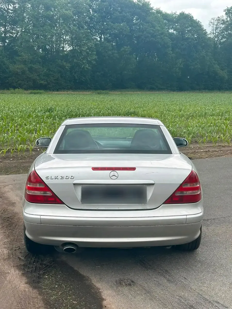 Gebraucht Mercedes SLK200 163 PS (119 kW) 2002 Silber Cabrio