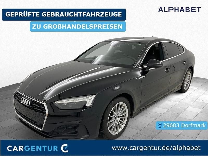 Brillantschwarz Gebraucht 2021 Audi A5 Sportback Basis Kleinwagen | 26.190 € (Fairer Preis) - Bild 1/2