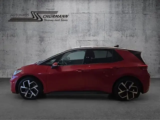 Gebraucht VW ID.3 Pro 150 kW (204 PS) 2023 Rot Kleinwagen
