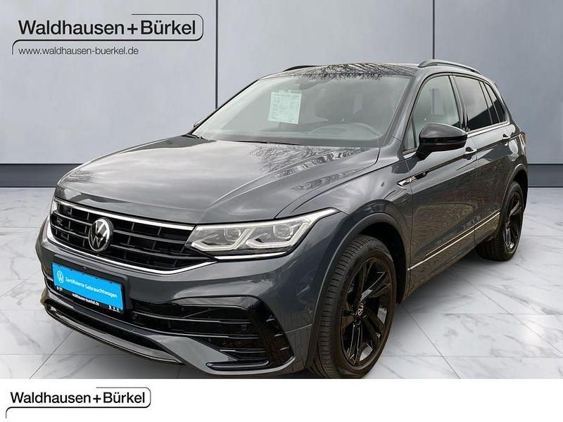 Grau Gebraucht 2021 VW Tiguan R-line SUV | 34.990 € (Fairer Preis) - Bild 1/4