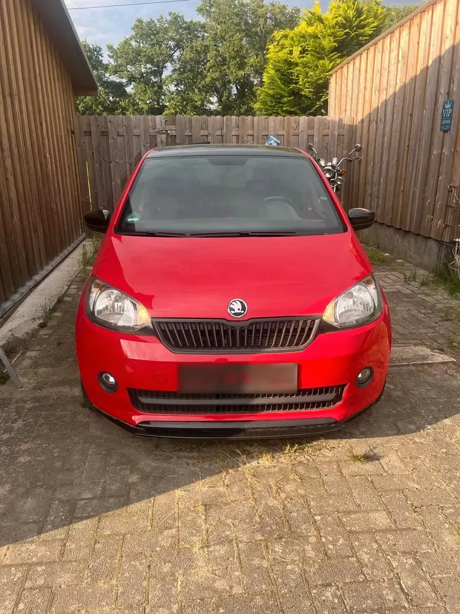 Gebraucht Skoda Citigo 60 PS (44 kW) 2014 Rot Kleinwagen