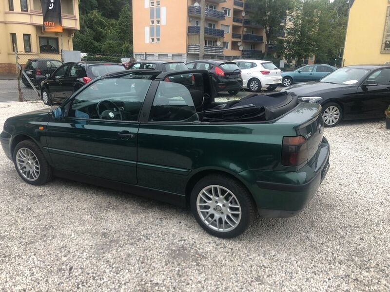 Gebraucht VW Golf Cabriolet 101 PS (74 kW) 2000 Grün Cabrio