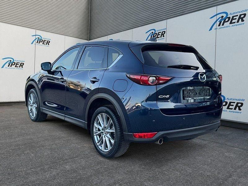Gebraucht Mazda CX-5 194 PS (142 kW) 2020 Deep crystal blue SUV