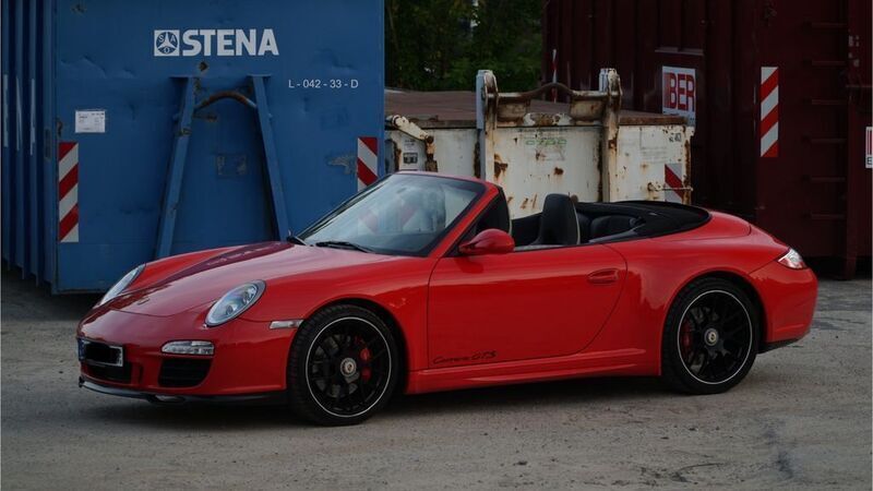 Rot Gebraucht 2011 Porsche 997 Cabrio | 102.000 € (Superpreis) - Bild 1/4
