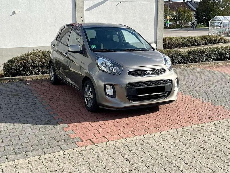 Silber Gebraucht 2016 Kia Picanto Kleinwagen | 6.680 € (Fairer Preis) - Bild 1/4