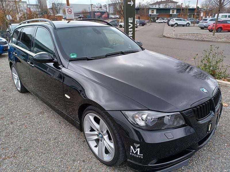 Schwarz Gebraucht 2008 BMW 325 Shadowline Kombi | 5.950 € (Fairer Preis) - Bild 1/4