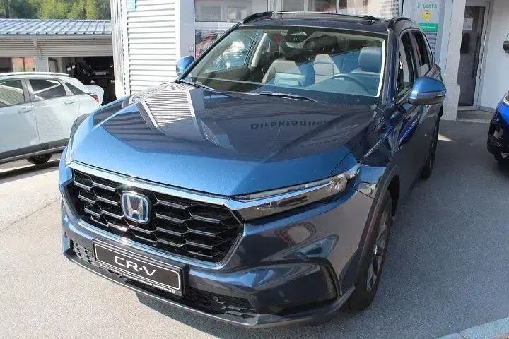 Gebraucht Honda CR-V Elegance 184 PS (135 kW) 2025 Canyon river blue metallic (metallic) SUV