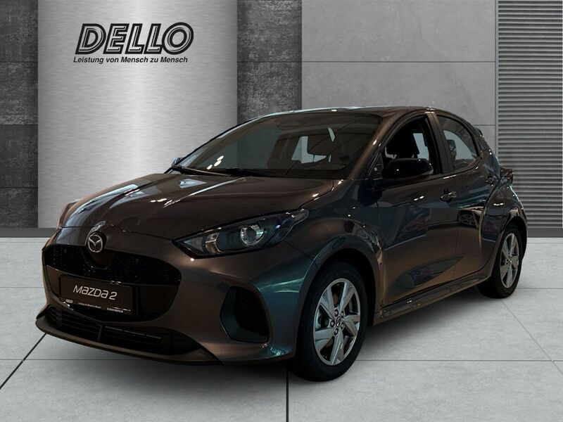 Grau Neu 2025 Mazda 2 Exclusive-Line Limousine | 24.690 € (Fairer Preis) - Bild 1/4
