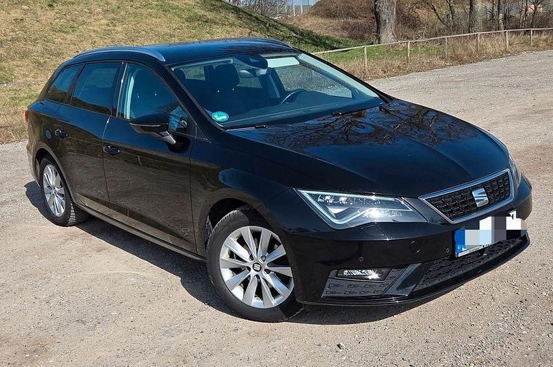 Gebraucht Seat Leon ST 110 PS (80 kW) 2017 Schwarz Kombi