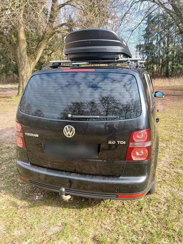 Gebraucht VW Touran 140 PS (102 kW) 2007 Schwarz Van / Kleinbus